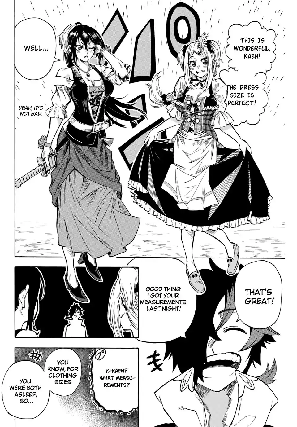 Jigoku no Gouka de Yaka re Tsuzuketa Shounen. Saikyou no Honou Tsukai to Natte Fukkatsu Suru. Chapter 9 8